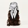 Fashion Paisley Printed Silk Feeling Scarf Women Neckerchief Bandana Square Scarves Lady Foulard Shawls Wraps Kerchief