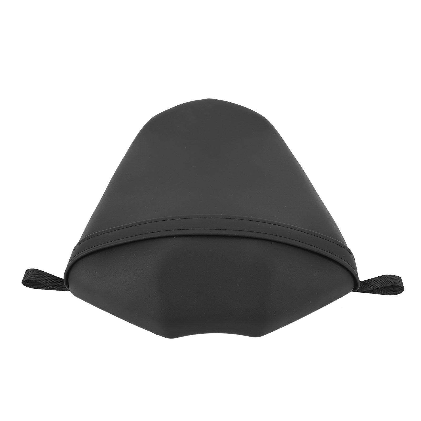 

Motorcycles Rear Passenger Pillion Seat Black PU Leather Comfortable Support Cushion Pad for FZ1 FZ‑1 2006‑2010