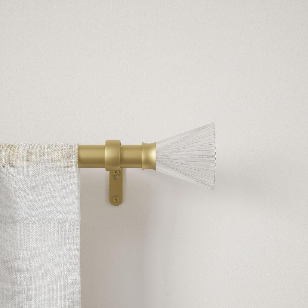 Umbra TUTU 21017244240 Telescopic Curtain Width Pole, Gold, 107-305cm