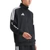 Adidas Gestreifte Sport-Stehkragen-Winddichte Atmungsaktive Jacke Unisex Jacken TR30JR1TK-BW