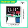 1/64 Table Model, Micro Landscape Decor, Layout Prop, Dollhouse Decoration Accessory