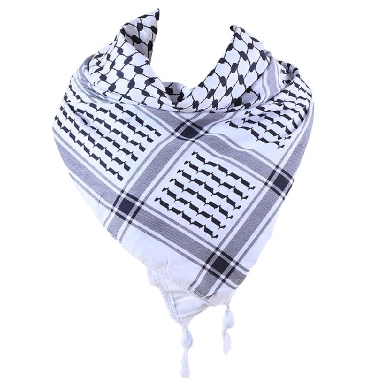 

Stylish Scarf Shawl Unisex Neckerchief Head Scarf Great for Outdoor Adventures 1 білий