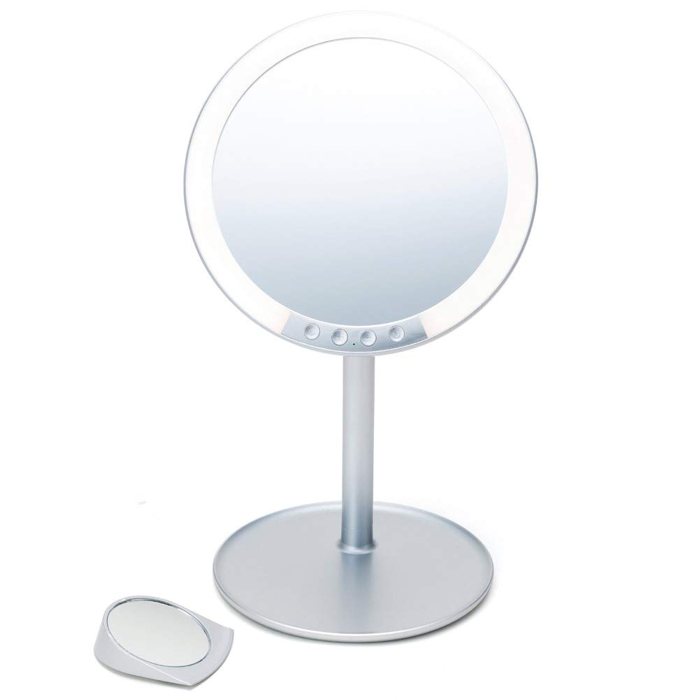 Napure Mirror, a LED stand-up mirror with 3x magnification that reflects your true skin tone, perfect for birthdays and Christmas.
