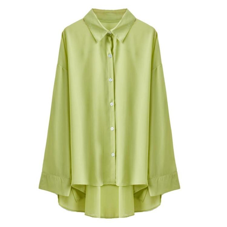 Summer Thin Long Sleeve Women Sun Protection Shirt Chiffon Air Conditioning Top Niche Design Sense