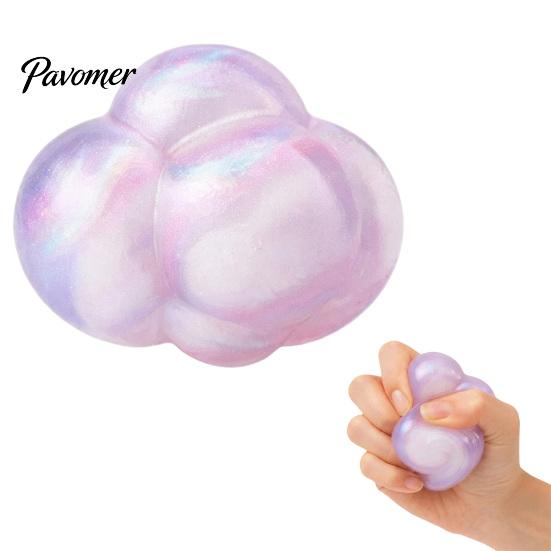 Slow Rising Sensory Toys Cloud Shaped Stress Relief Toy, Mini Squeezable Fidget Ball Soft for Kids Teens Adults