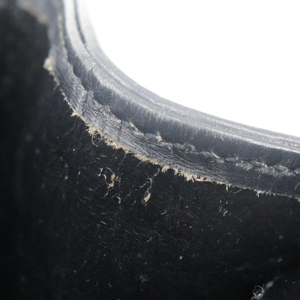 GUCCI Old Gucci Shoulder Bag Sherry line 2-way clutch black Calfskin Women Used