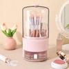 Round Makeup Brush Storage Box Large Capacity Lipstick Eyebrow Pencil Holder  Bedroom