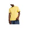 Puma Solid Color Casual Short Sleeve Polo Shirt Unisex Polo Shirts Mustard 537963-40