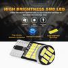 1-50Pcs W5W T10 Led Bulbs Canbus 4014 SMD 6000K 168 194 Led 5w5 Car Interior Light Dome Reading License Plate Light Signal Lamp Bulbs 7