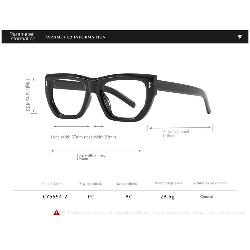 Anti-blue Light Glasses Cat Eye Eyewear Women Men Daily Comfortable Eyeglasses Blue Light Blocking Man Lady Computer Eyeglas