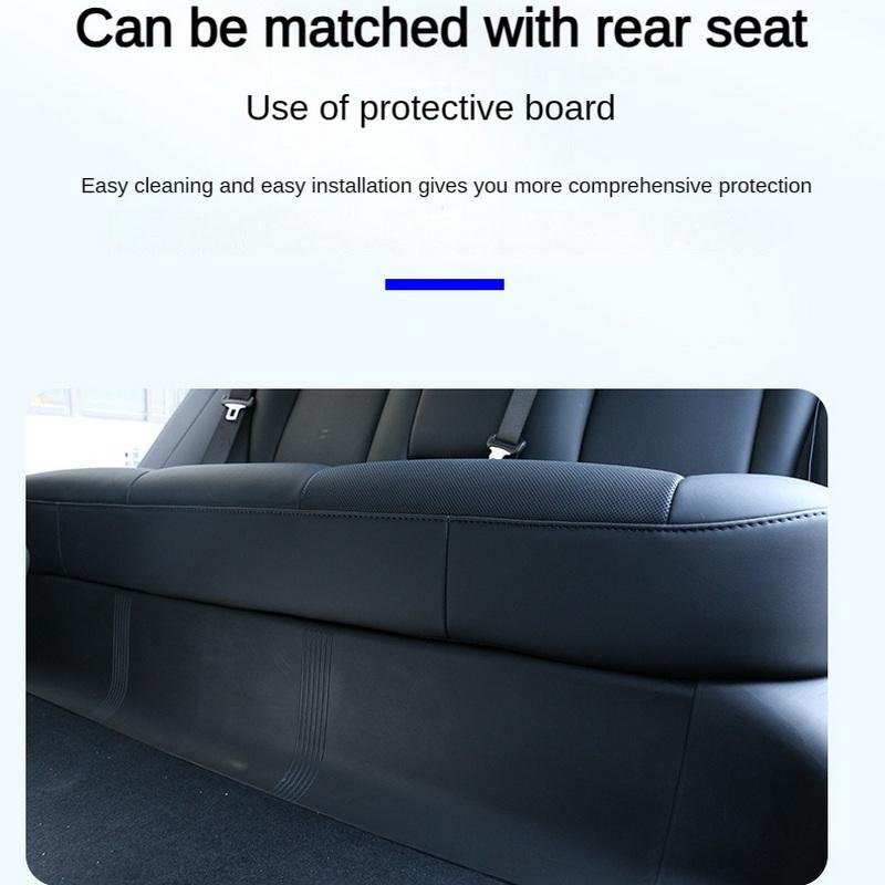 For Tesla Model 3 Highland 2024 Front Rear Door Sill Protector Threshold Strip Anti-kick Guard Panel Waterproof Pad New Model3