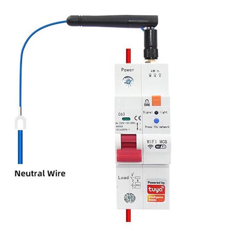 

OLOEY Smart Remote Control WiFi Circuit Breaker CN plug (adapter included)