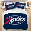 Philadelphia Ers Team Spirit Bedding(1 * Duvet Cover + 2 * Pillowcase, Without core)Soft and Comfortable Christmas Birthday Gift
