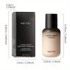 Long-Lasting Full Coverage Liquid Foundation, Oil-Free & Sweat-Resistant, 24H Wear, Natural Matte Finish Waterproof & Sweatproof Foundation BB Cream