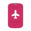 ALIFE HAPPY FLIGHT Square Luggage Tag, Rose