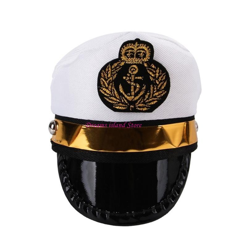 Christmas Pet Hat Captain Pirate Hat for Dog Dress Up Pet Supplies HX6C