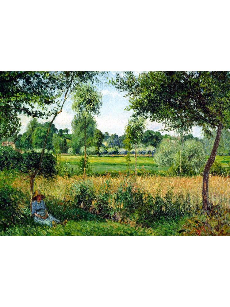 

Відомий художник Каміль Піссарро Природа Пейзаж Плакат Картина на полотні Імпресіонізм Настінне мистецтво для прикраси будинку у вітальні 30x40cm No Frame