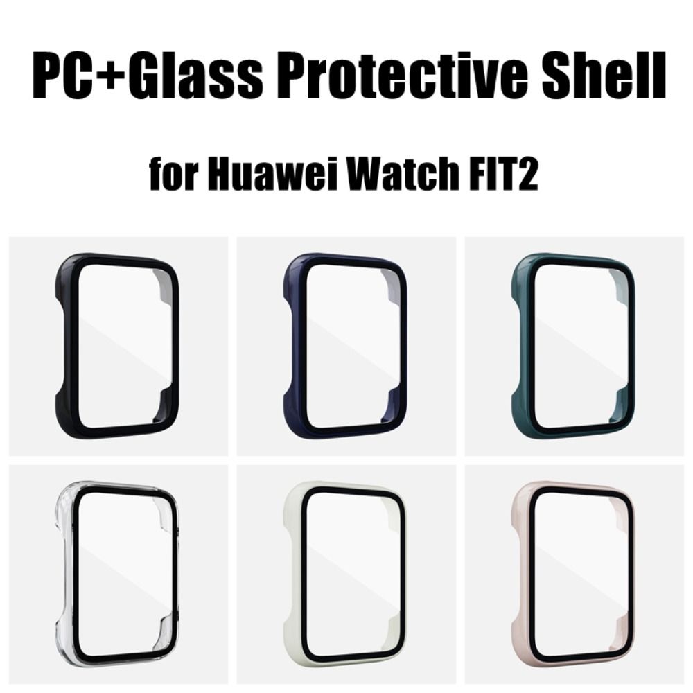 

PC+Glass Tempered Cover for Huawei watch fit2 Intelligent Configuration Accessories