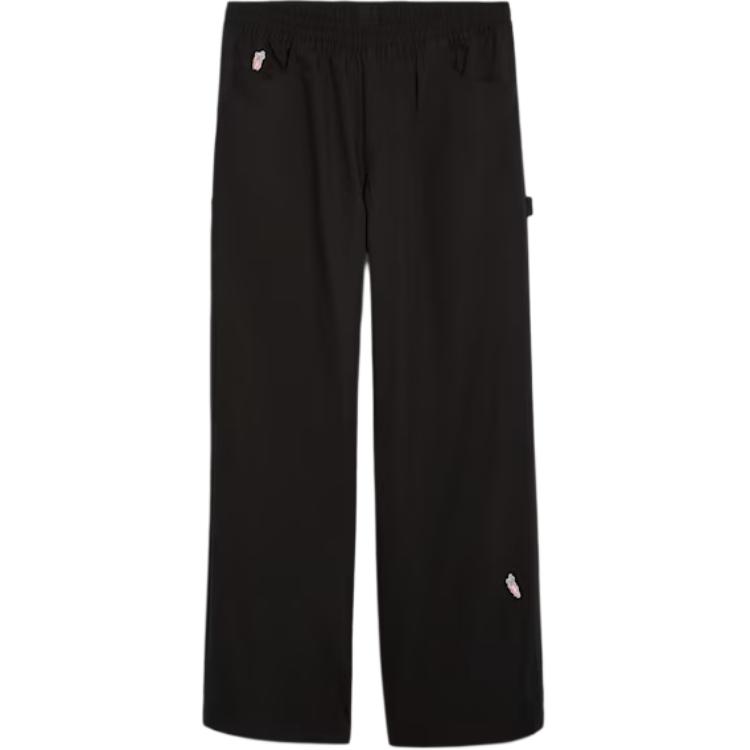

Puma X Carrots Collaboration X Carrots Ss24 Brand Logo Fashion Loose Workwear Casual Pants Men pants Black 627448-01 M