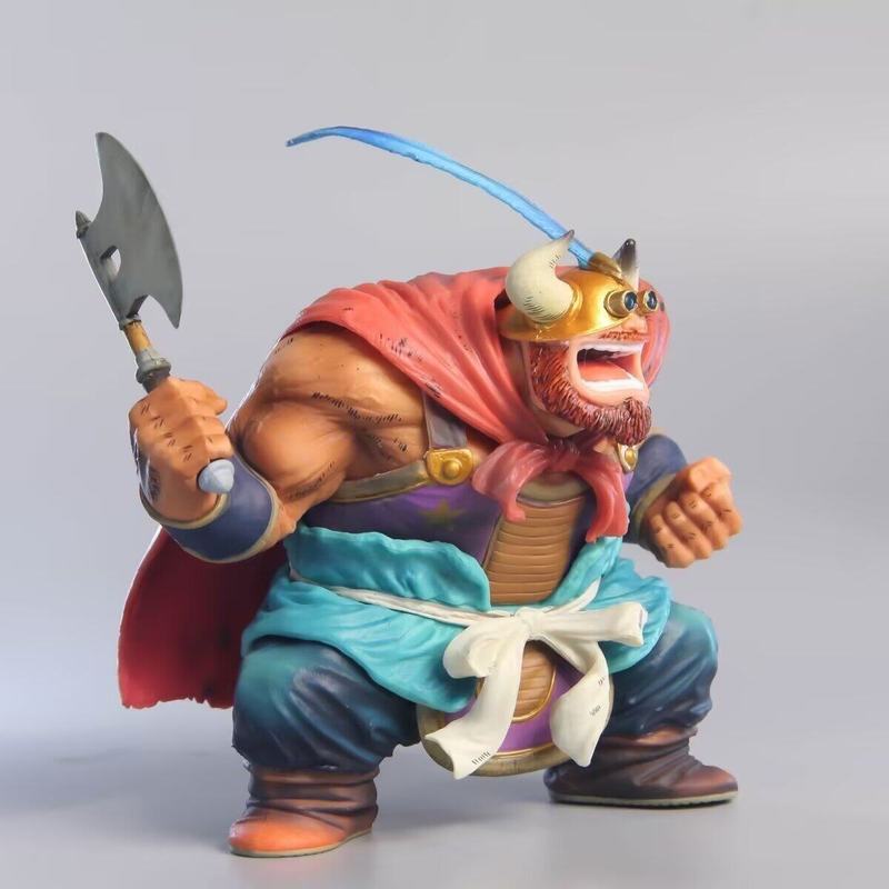 15cm Dragon Ball Ox King Figure Goku Chi-Chi Father Action Figure World Martial Arts Tournament GK Statue Anime Model Toy Gifts