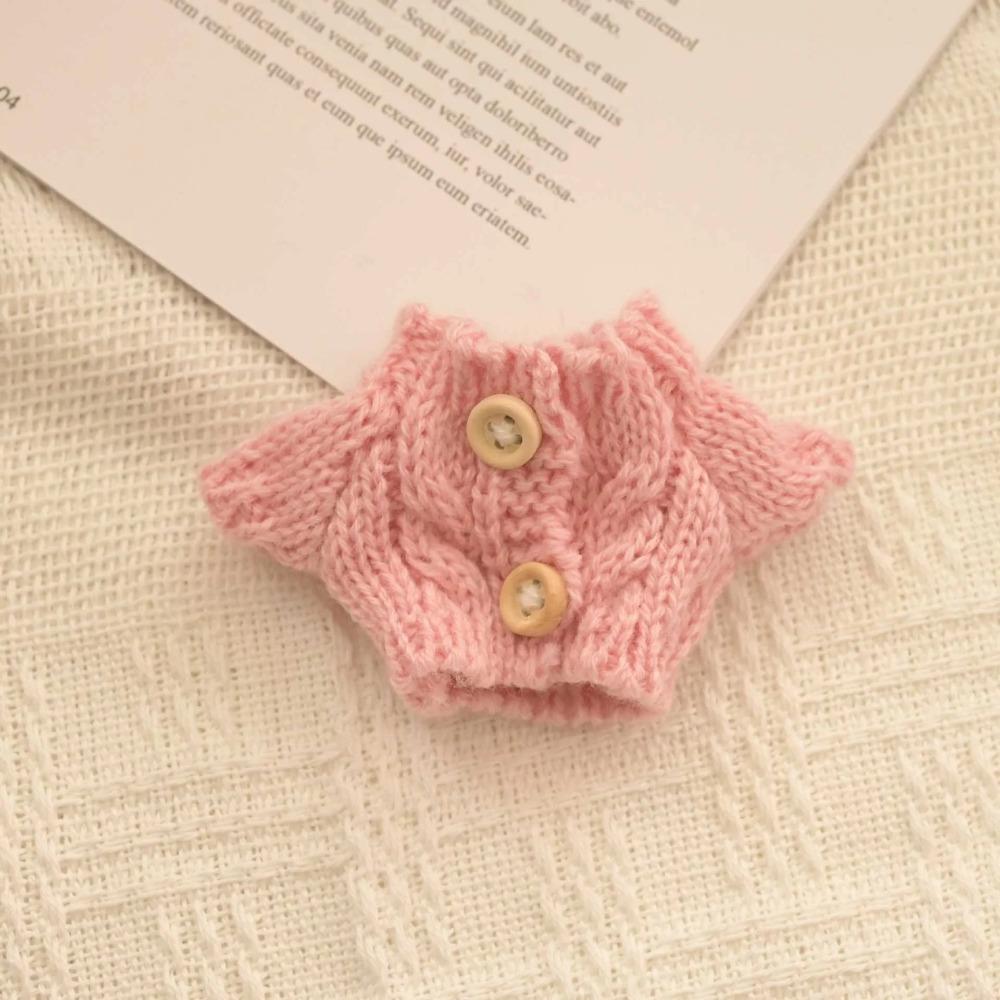 1 Stk. Heißverkauf 10cm Schulleiter Hundebekleidung Miniaturpullover für 1:8 Bjd Spielzeugpuppe Pullover Puppe Weihnachten Tragen Zubehör
