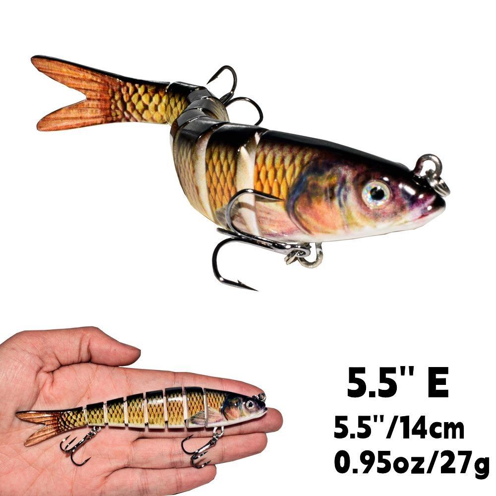 

Рыболовные приманки, приманка для плавания, вобливная приманка для окуня, форели, краппи, мускусного сома, рыболовный крючок, реалистичная рыба 5.5 E