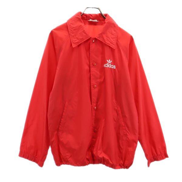 Adidas 70s 80s Vintage Made by Descente Trefoil Logo Nylon Jacket M Men's Used