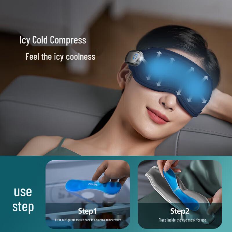 Philips Foldable Cold/Hot Compress Eye Massager