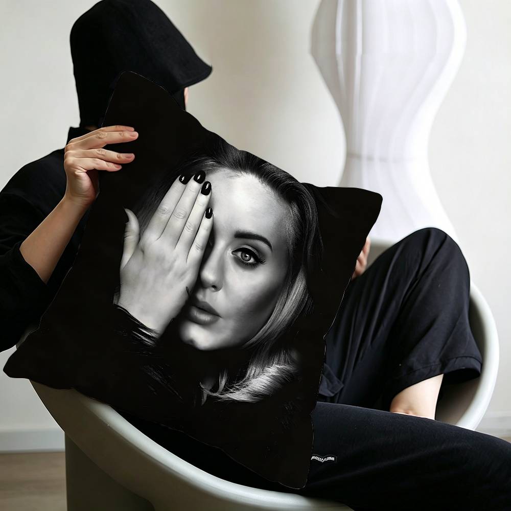 Hot Singer Adele  Personalized Pillow Cover Kids Bedroom Wild Party Decor Pillowcase kid Birthday shower Gift