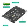 Easy Installs M.2 NGFF and mSATA to SATA3.0 Adapter for Desktop and Laptop Upgrades