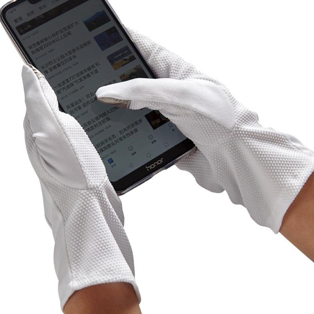 Breathable Etiquette Gloves Anti-UV Sunscreen Gloves New Driving Mittens  Outdoor Sports