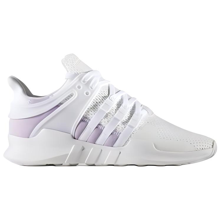 Adidas Originals EQT Support ADV Slip Resistant Low top Running Shoes Women's White Violet BY9111