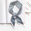 Korean Style Silk Scarf and Hairband Set - Versatile Women's Accessory for Summer