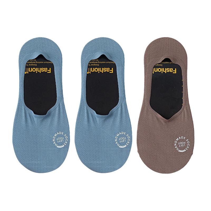 3 pary/partia Męskie szorty Paski Skarpetki Codzienne Bawełniane Wygodne Oddychające Modne Skarpetki