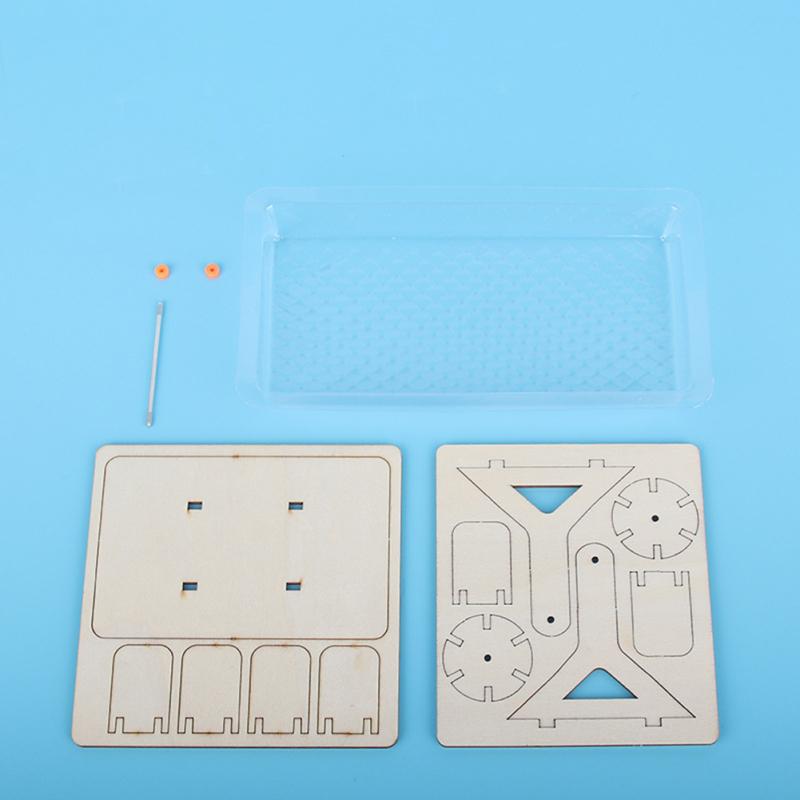 Wooden Small Invention  Water  Wheel Model Toy Diy  Science  Craft For  Kids