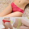 Talos Women Sexy Lace Hollow V-string Briefs Panty Thongs G-string Lingerie See Through Underwear