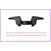 Marine Fishing Kayak Anchor Cleat Track Mount Line Cleat Deck Line Rope Tie for Rail Mount Canoes Boats Decks Rowing Accessories