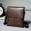 Newest Large Capacity Man Messenger Bag Adjustable Strap Waterproof Men's Crossbody Bag Pu Leather Vintage Handbag Sports