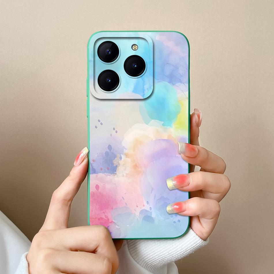 

For Realme C63 C61 Phone Case New Design Full Protection Back Cover For Realme C 63 Soft Liquid Silicone Camera Protectors Funda Realme C61