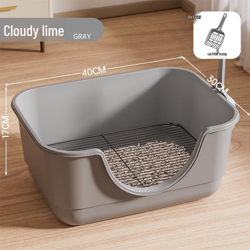 Stainless Steel Pet Toilet for Large and Medium Dogs - Anti-Step Design for Easy Cleaning.