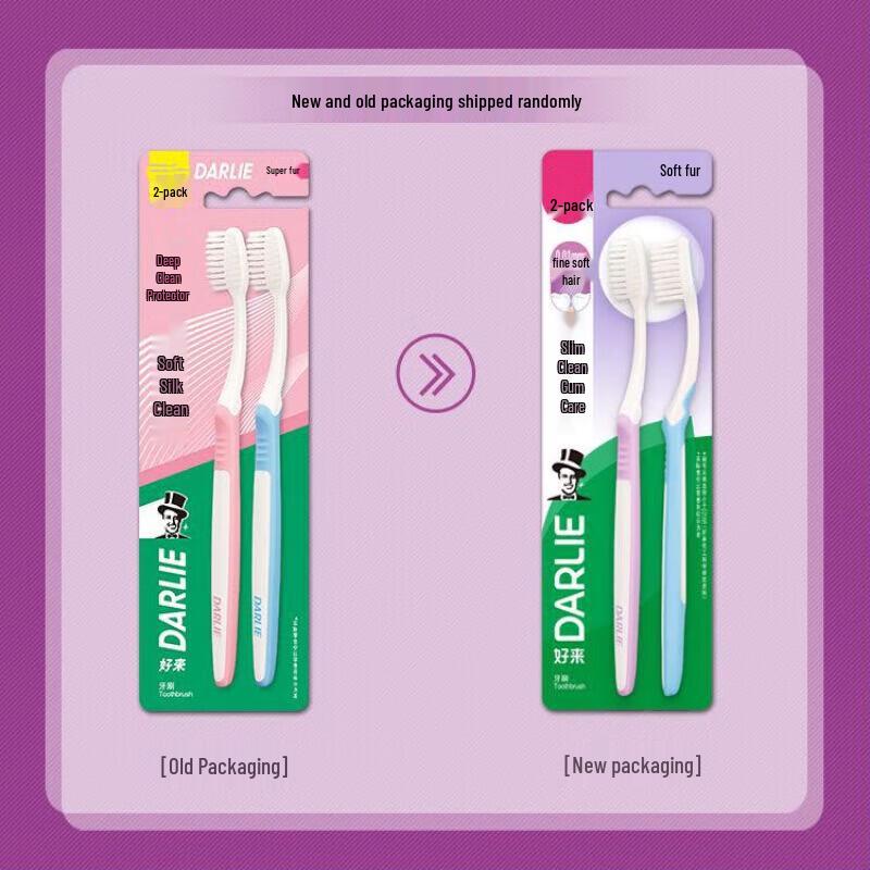 Darlie Soft Bristle Toothbrush Family Pack