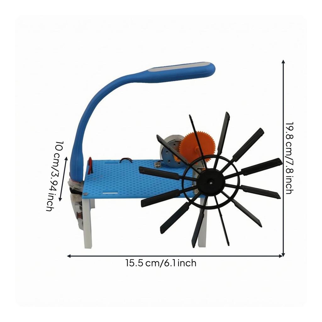 Wasserkraftgenerator Modell Interaktives Kit