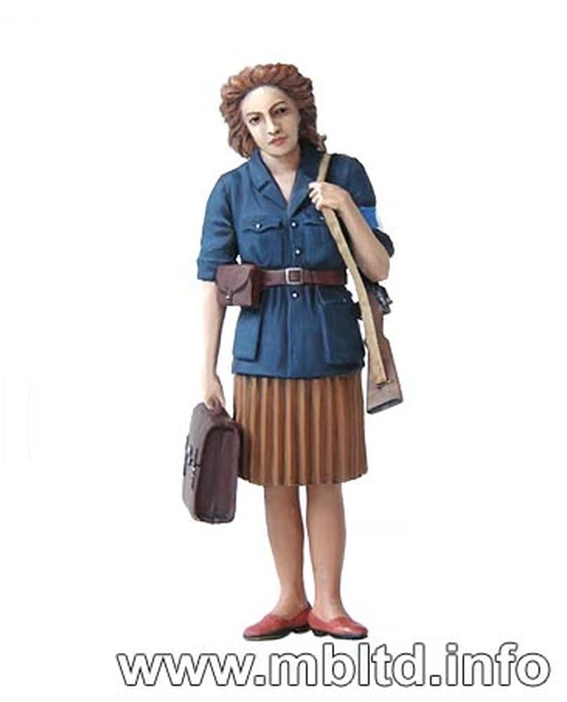 Master Box 1/35 Scale Plastic Model Kit: French Resistance and German Officer Prisoners of War, 1944, Set of 5 (MB35051)