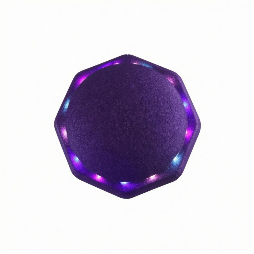 Glowing Stepping Stone Lightup Pad with Lights Sensory Balance Stones for Kids,
