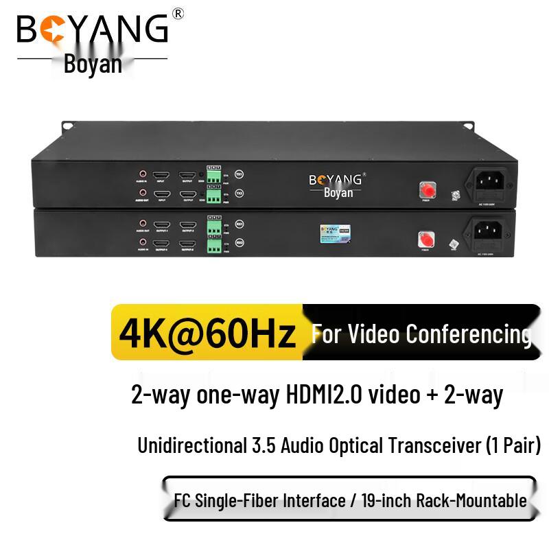 Boyang HDMI & Multi-Service Glasfaser-Transceiver