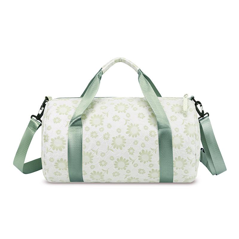 

Small and Fresh Contrast Printed Hand-held Travel Bag for Students Holiday Items Storage Luggage Bag Can Be Used for Typing