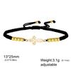Teamer Charms Croce Ortodossa Bracciale con Catena a Corda Rossa Nera Acciaio Inossidabile Per Donna Uomo Gioielli Gesù Cristo Regalo Nuovo