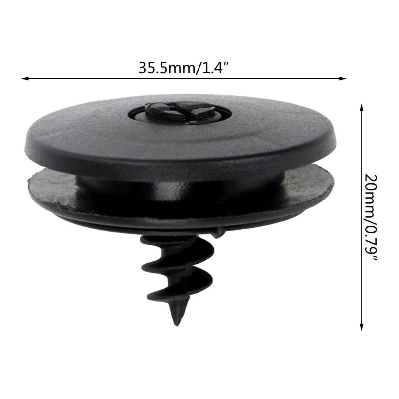 10 Stück Auto Fastener Bodenmatte Schnalle Antiskid Pad Fastener Fastener Clips Rutschfest Teppich Feste Klemme Zubehör