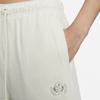 Nike Solid Color Mid-Rise Drawstring Wide-Leg Sports Pants Women pants Ivory FQ8045-020