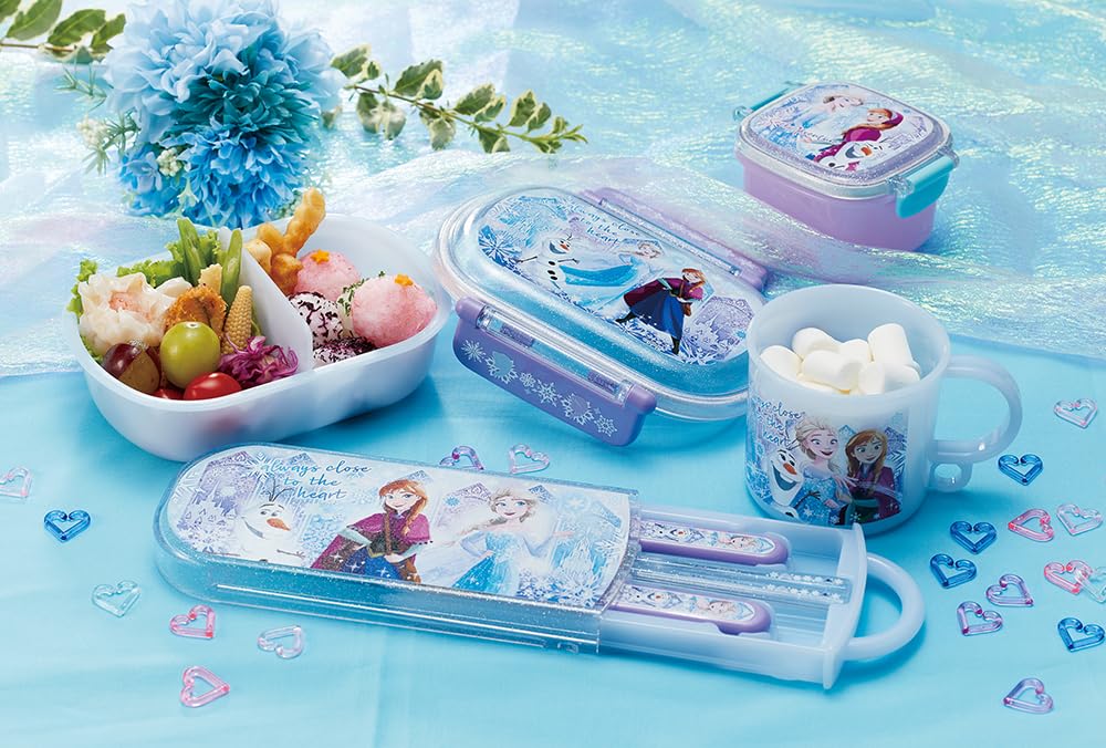 Skater Antibacterial Bento Storage Mini Lunch Disney Frozen RC1AAG Box, Container, Box, 160ml, 25, Girl's,